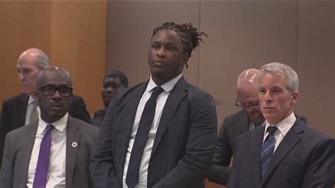 Young Thug's RICO trial judge brings his emotional support dog 